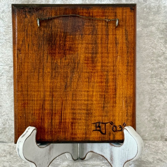 Hand Carved Wood Wall Art Sun Face Feathers Arrows Native American Style 2003 - Picture 7 of 10